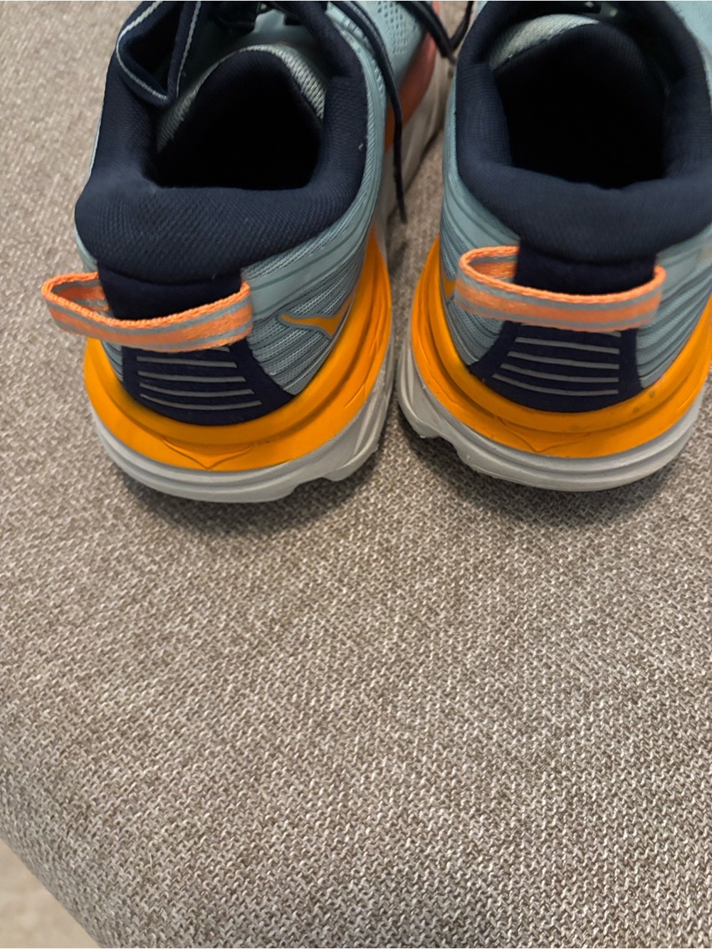 Light Teal & Coral Women's Running Shoes - Picture 5 of 5